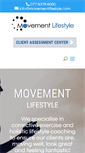 Mobile Screenshot of movementlifestyle.com