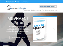 Tablet Screenshot of movementlifestyle.com